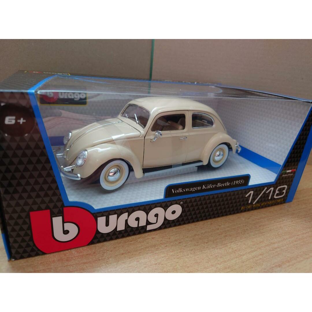 1/18フォルクスワーゲンビートル ベージュ VW BEETLE 1955