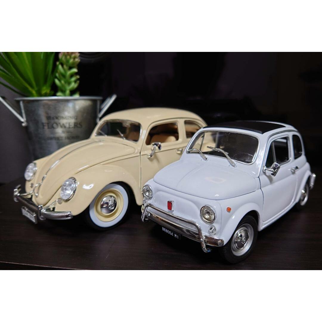 1/18フォルクスワーゲンビートル ベージュ VW BEETLE 1955