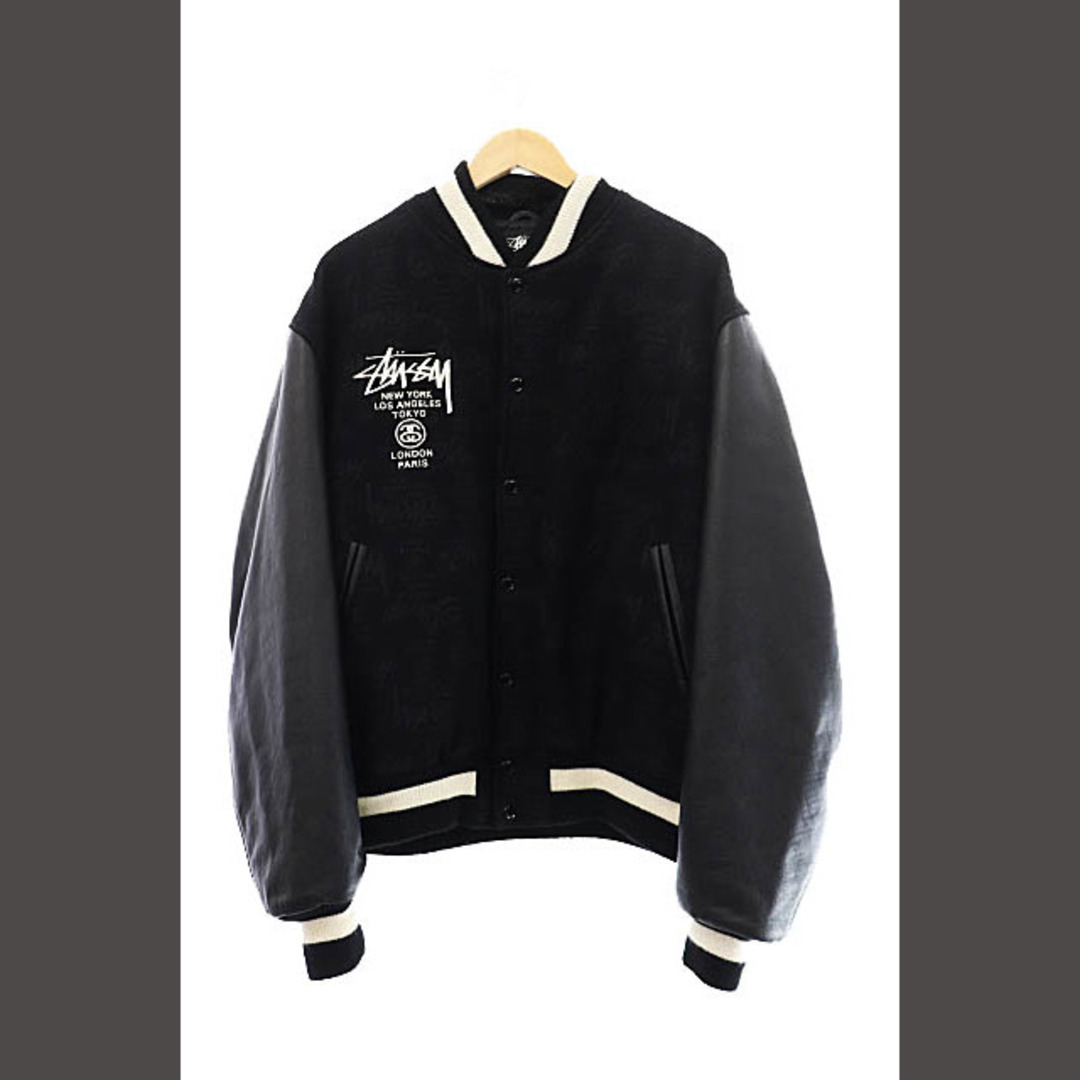 Stussy 25周年 Varsity Jacket スタジャン 刺繍-