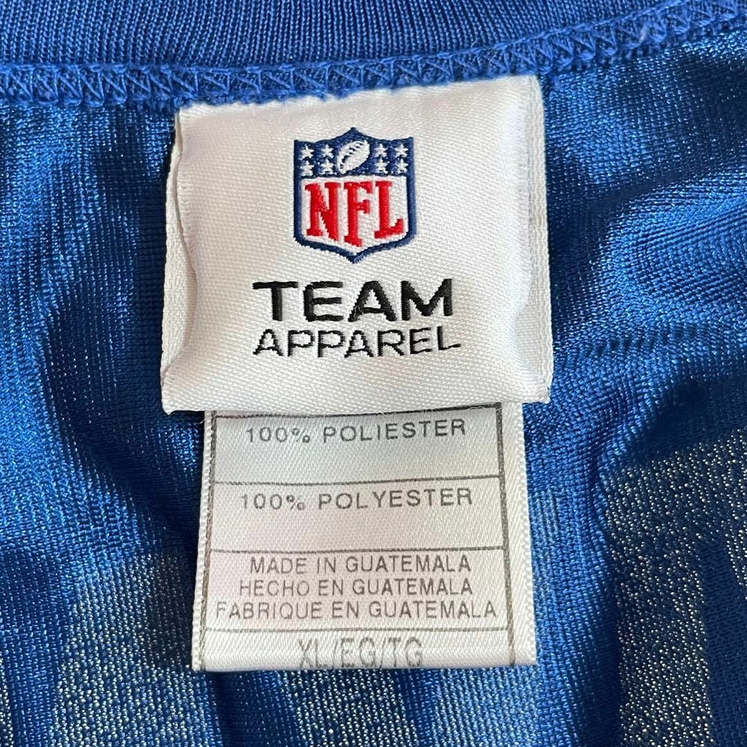 NFLインディアナ・コルツ　ゲームシャツ　ブルー　XL メンズのトップス(Tシャツ/カットソー(半袖/袖なし))の商品写真