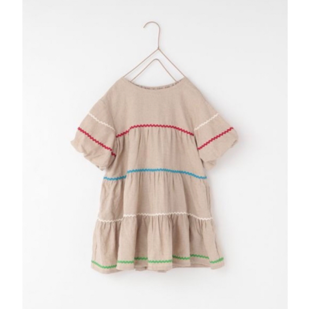 LOWRYS FARM(ローリーズファーム)のLOWRYS FARM ナミナミティアードワンピース キッズ/ベビー/マタニティのキッズ服女の子用(90cm~)(ワンピース)の商品写真