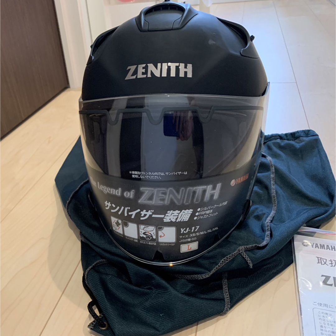 ヘルメット/シールドZENITH ヘルメット　YJ-17