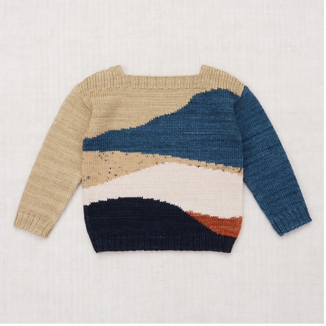Misha & Puff - Misha&Puff Landscape Sweater blue smokeの通販 by
