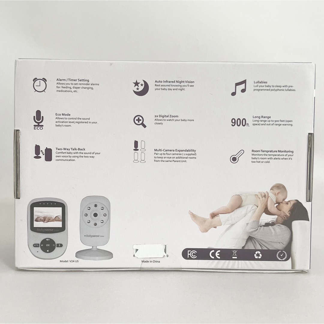 Babysense 7 ベビーセンス ベビーモニター+ベビーカメラセット