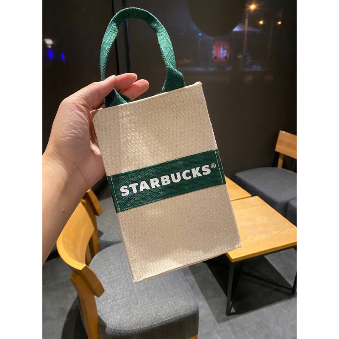 Starbucks Coffee(スターバックスコーヒー)の台湾 スターバックス 25周年タンブラーバッグ レディースのバッグ(トートバッグ)の商品写真