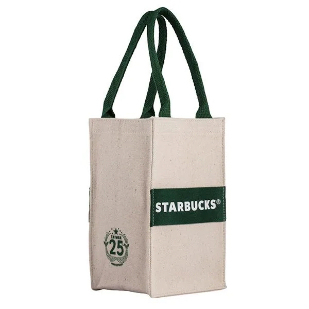 Starbucks Coffee(スターバックスコーヒー)の台湾 スターバックス 25周年タンブラーバッグ レディースのバッグ(トートバッグ)の商品写真