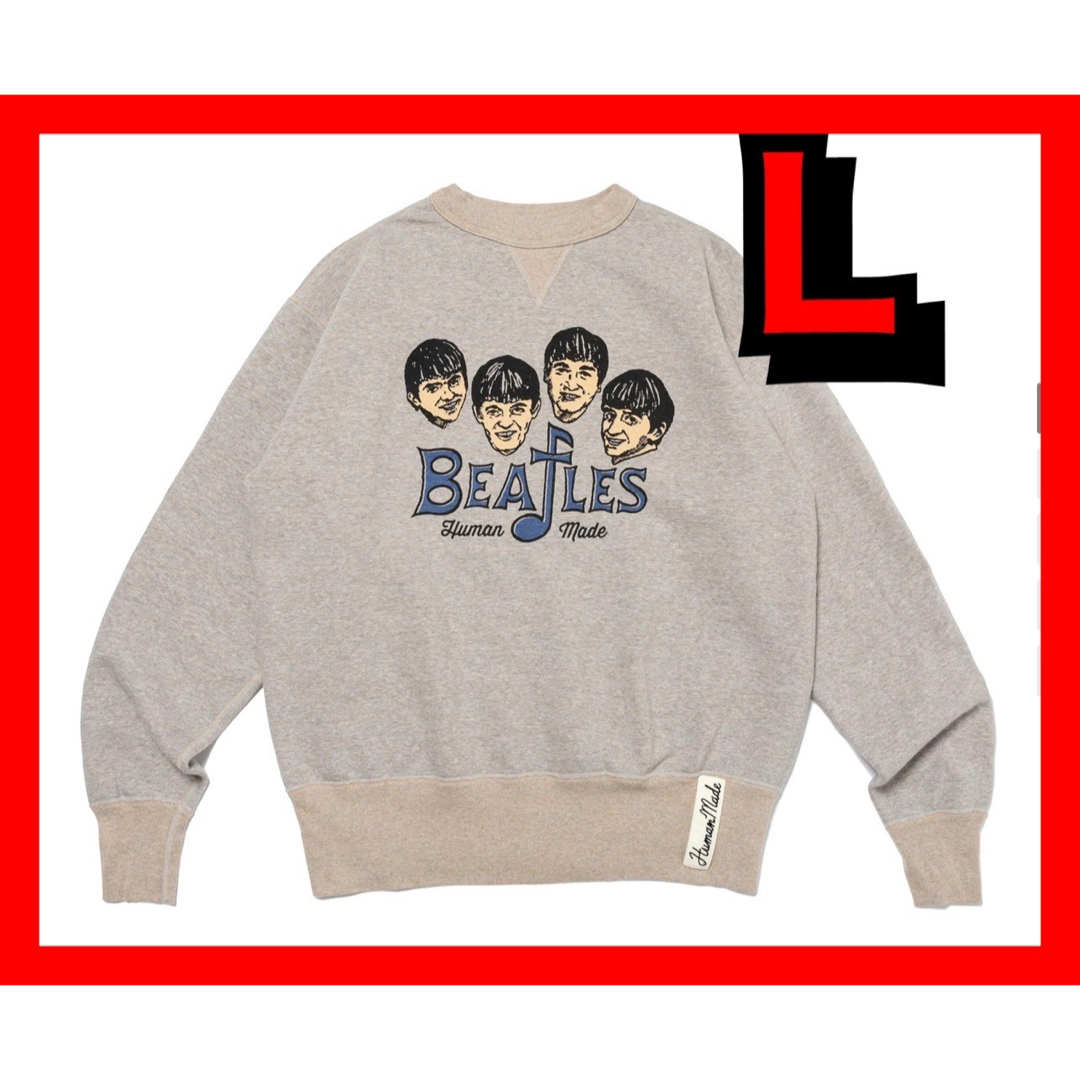 BEATLES TSURIAMI SWEATSHIRT human made L