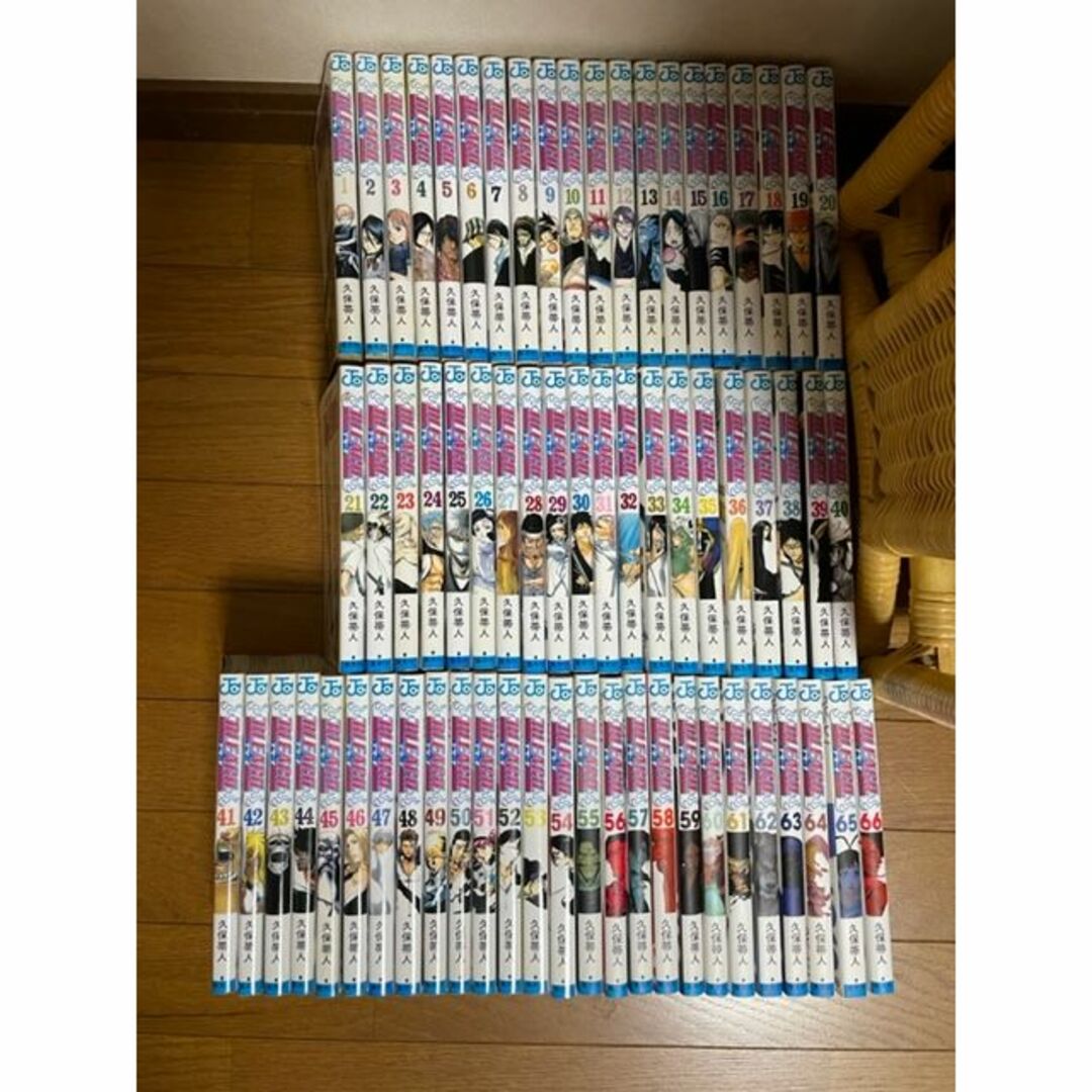 BLEACH ブリーチ 1-66 久保帯人の通販 by REVOLTBOOKS's shop|ラクマ