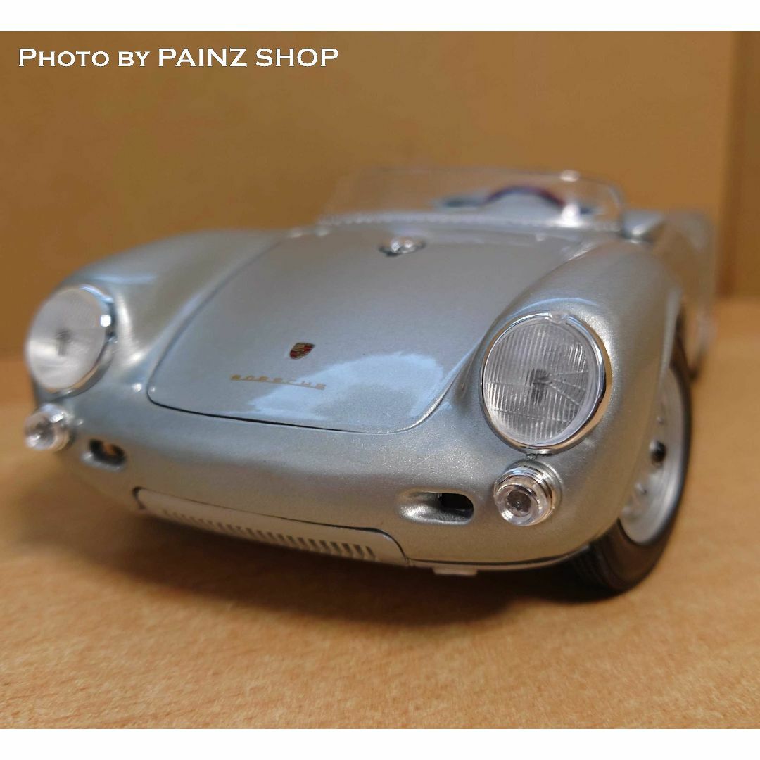 エンタメ/ホビー1/18 ポルシェ550A スパイダー 1955 シルバー Porsche