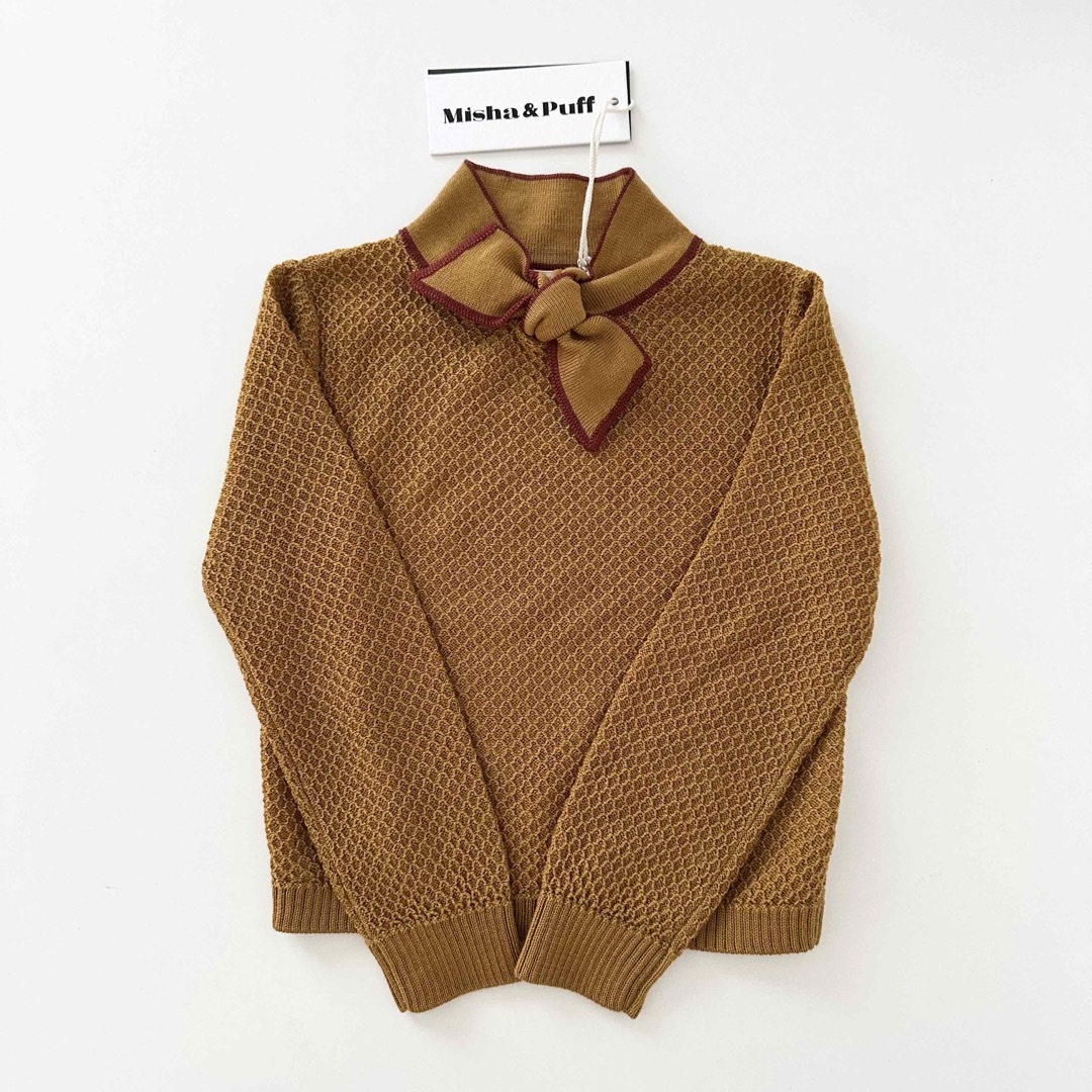 Misha and puff bow scout sweater   ニット