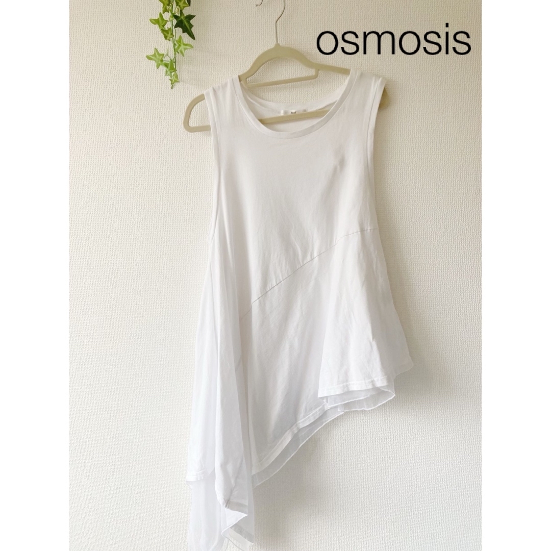 OSMOSIS 【定価¥7900】オズモーシスレイヤードタンクトップ☆の通販 by むつこ's shop｜オズモーシスならラクマ