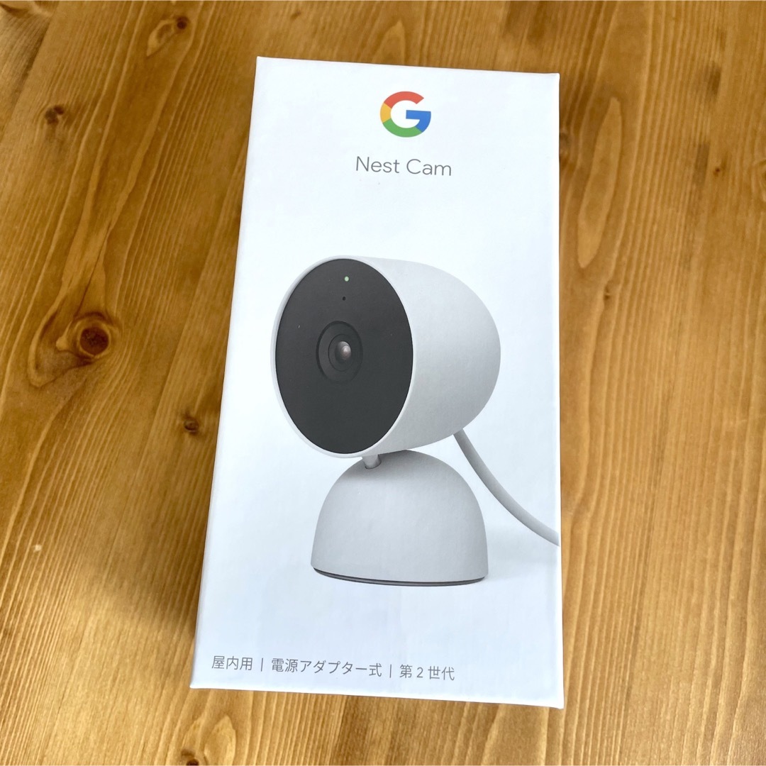 新品未開封】Google Nest Cam（屋内用 / 電源アダプター式）の通販 by