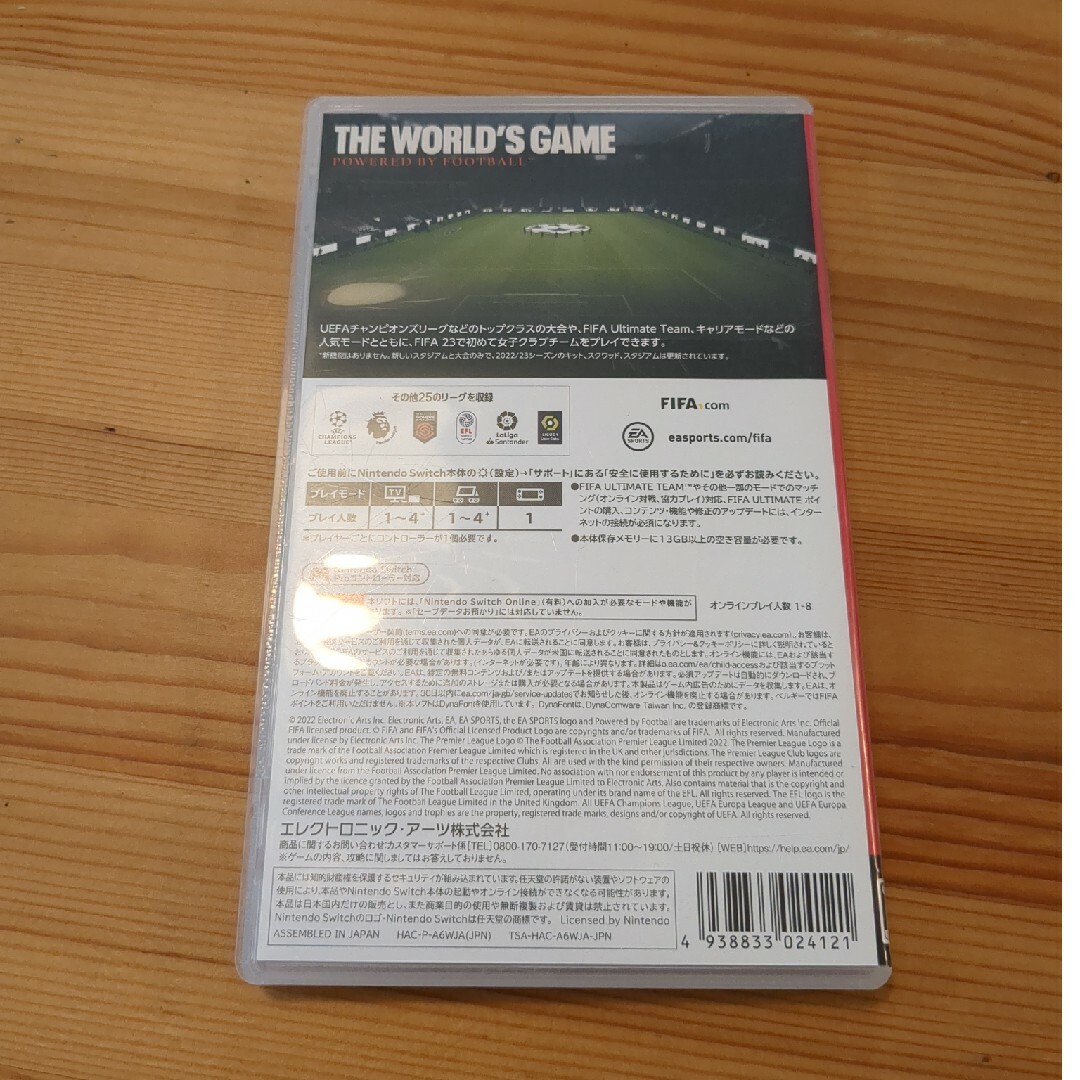 FIFA 23 Legacy Edition Switch 中古美品 エンタメ/ホビーのゲームソフト/ゲーム機本体(家庭用ゲームソフト)の商品写真