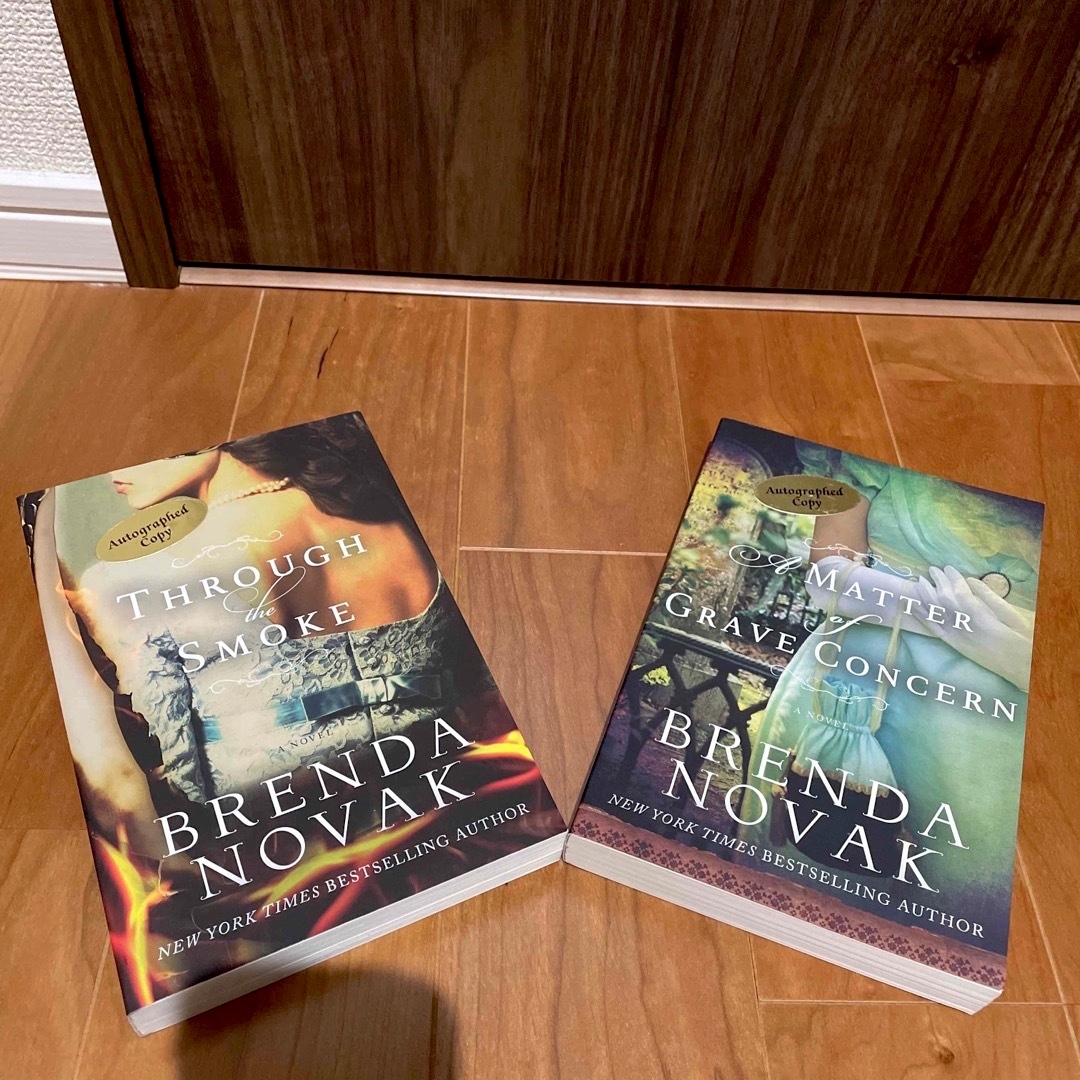 NEW: BRENDA NOVAK x2 Autographed  Books