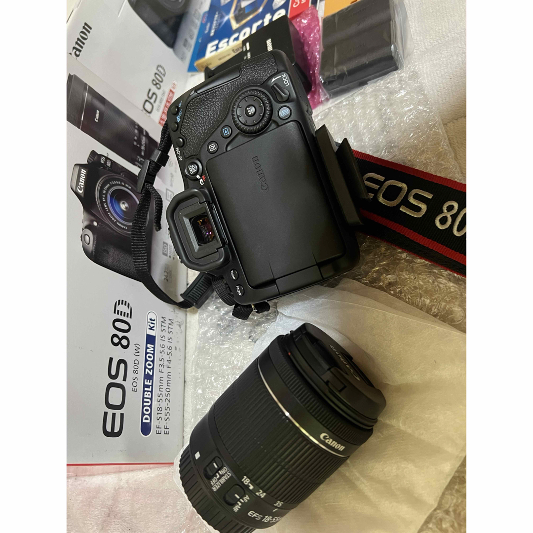 Canon - Canon EOS 80D (W) Wズームキット キャノン カメラの通販 by