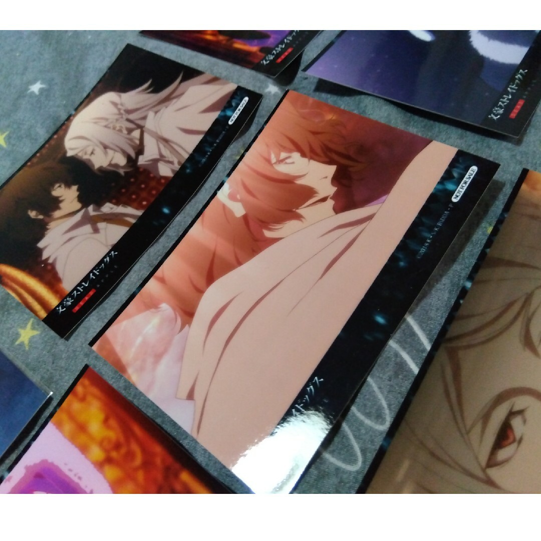 角川書店(カドカワショテン)の文豪ストレイドッグス 特典 ブロマイド セット エンタメ/ホビーのアニメグッズ(カード)の商品写真