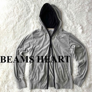 ビームス(BEAMS)のBEAMS HEART ビームス　ハート　パーカー　ダブルジップ(パーカー)