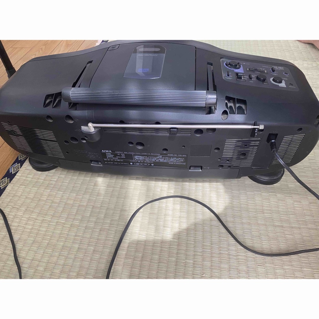 aiwa - 昭和レトロAIWA CSD-SR3 オーディオCDラジカセ 希少の aiwa - 昭和レトロAIWA CSD-SR3 オーディオCDラジカセ 希少の