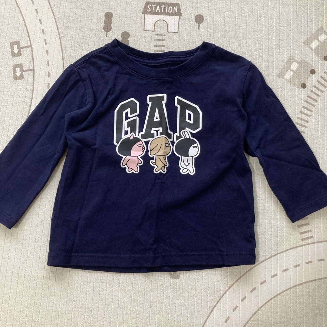 babyGAP(ベビーギャップ)のbaby GAP 長袖 キッズ/ベビー/マタニティのベビー服(~85cm)(シャツ/カットソー)の商品写真