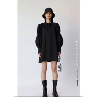 ザラ(ZARA)のZARA zara ポプリンシャツワンピース(ミニワンピース)