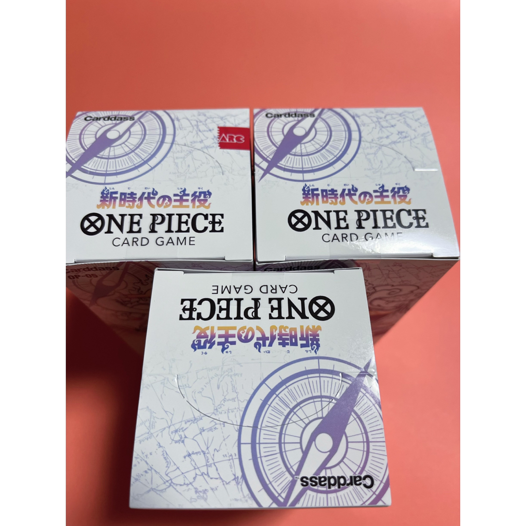 ONE PIECE - ワンピースカード 新時代の主役 テープ付き3BOXの通販 by ...
