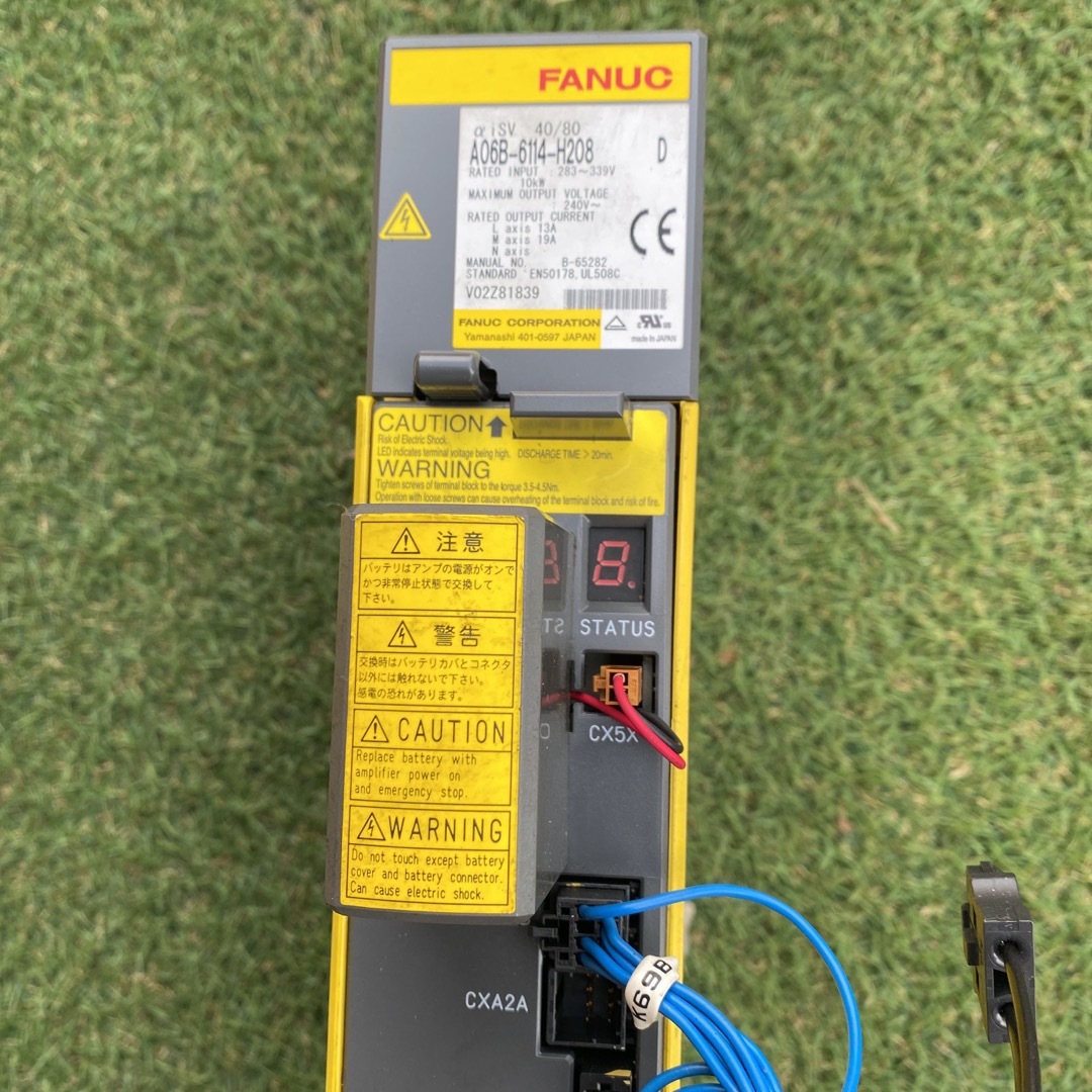 3H3003 Fanuc A06B-6114-H208 サーボ アンプ 保証付きの通販 by 機械