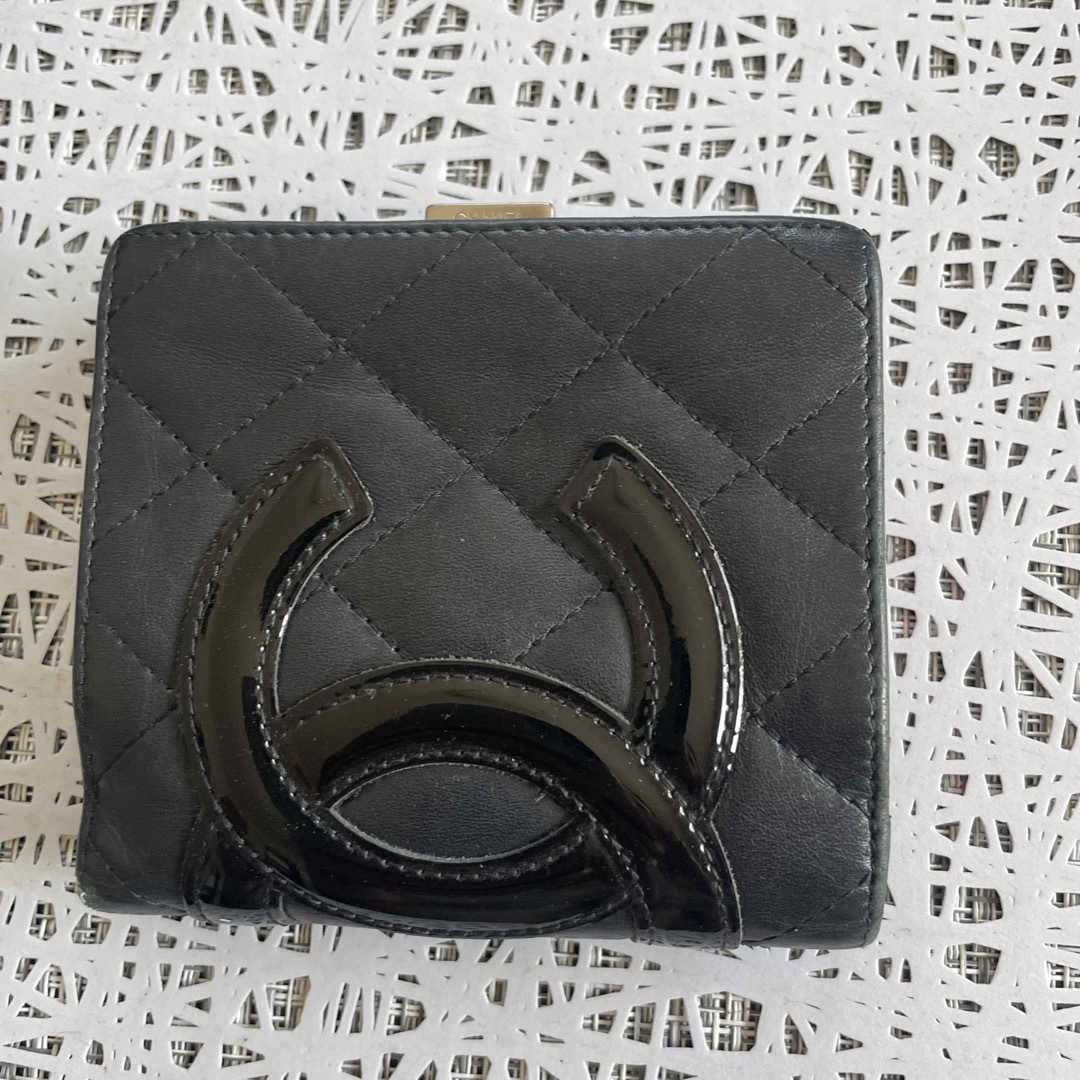 CHANEL(シャネル)のCHANEL シャネル　カンボンライン　二つ折り財布 レディースのファッション小物(財布)の商品写真