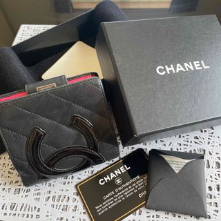 シャネル(CHANEL)のCHANEL シャネル　カンボンライン　二つ折り財布(財布)