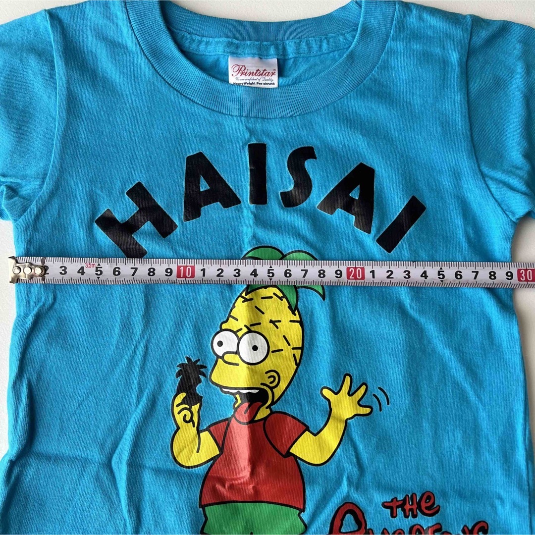 SIMPSON(シンプソン)の沖縄限定 シンプソンズ ハイサイTシャツ 100cm キッズ/ベビー/マタニティのキッズ服男の子用(90cm~)(Tシャツ/カットソー)の商品写真