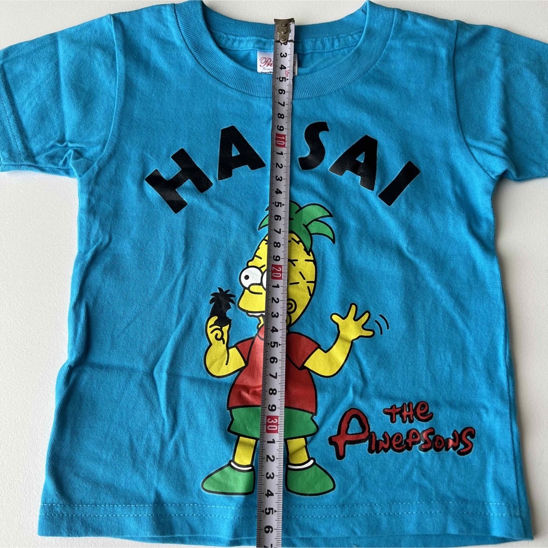 SIMPSON(シンプソン)の沖縄限定 シンプソンズ ハイサイTシャツ 100cm キッズ/ベビー/マタニティのキッズ服男の子用(90cm~)(Tシャツ/カットソー)の商品写真