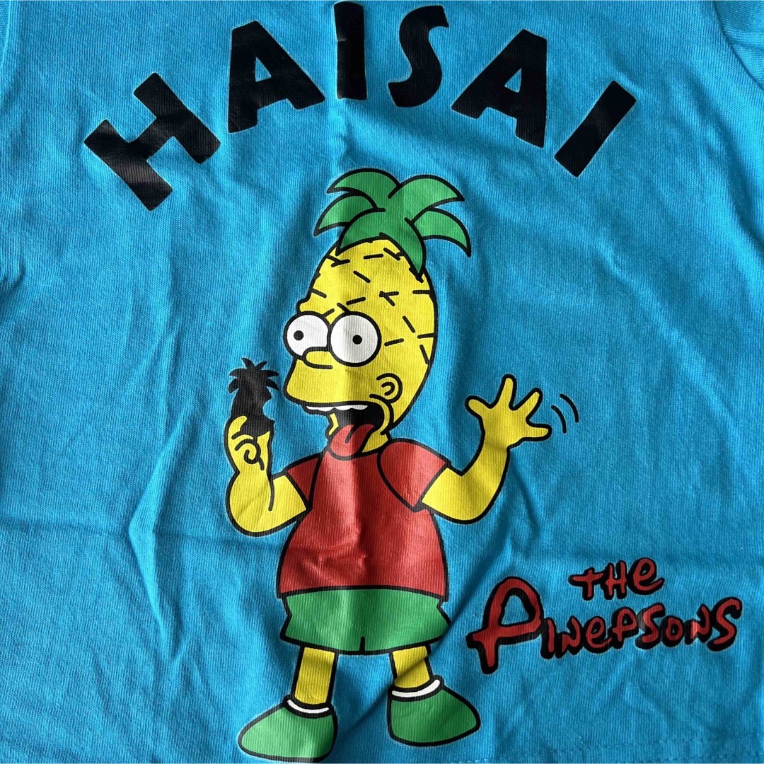 SIMPSON(シンプソン)の沖縄限定 シンプソンズ ハイサイTシャツ 100cm キッズ/ベビー/マタニティのキッズ服男の子用(90cm~)(Tシャツ/カットソー)の商品写真