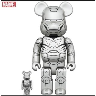 BE@RBRICK IRON MAN MARK II 100％ & 400％(アメコミ)