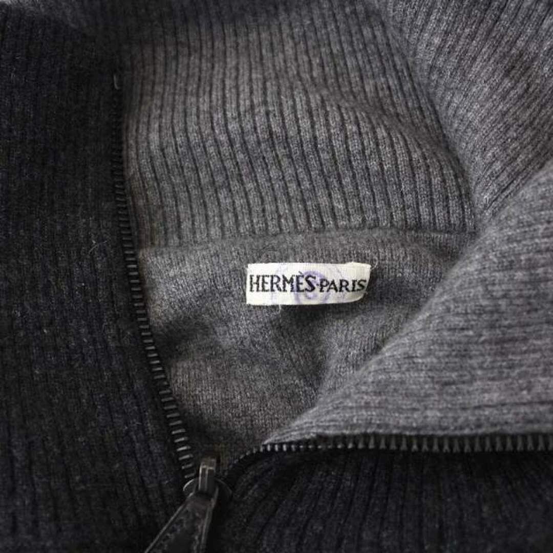 エルメス マルジェラ期 カシミヤ ニット セーター 長袖 M グレー /KH エルメス マルジェラ期 カシミヤ ニット セーター 長袖 M グレー /KH