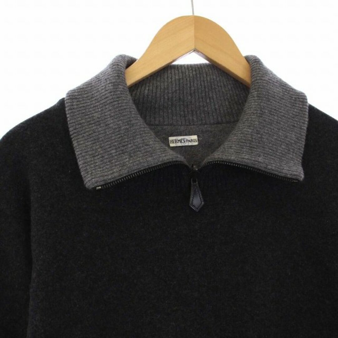 エルメス マルジェラ期 カシミヤ ニット セーター 長袖 M グレー /KH エルメス マルジェラ期 カシミヤ ニット セーター 長袖 M グレー /KH