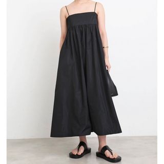 ドゥーズィエムクラス(DEUXIEME CLASSE)のDeuxieme Classe *Taffeta Camisole ドレス　36(ロングワンピース/マキシワンピース)