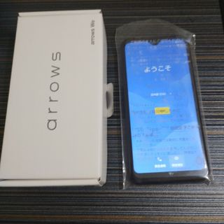 フジツウ(富士通)のarrows we FCG01　ブラック　ほぼ未使用(スマートフォン本体)