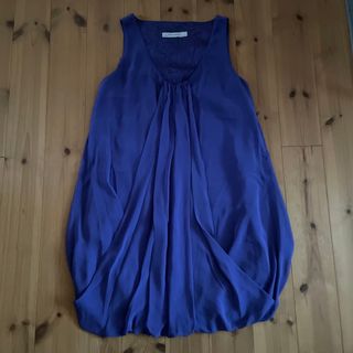 ザラ(ZARA)のZARA シフォンワンピース(ひざ丈ワンピース)