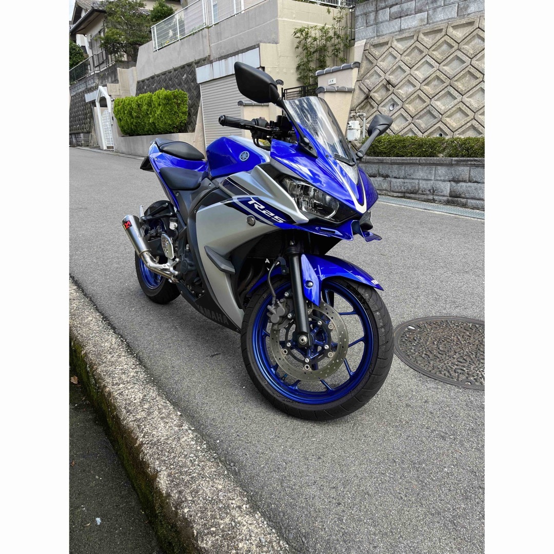 yzf-r25  ETC  18400km  大阪発