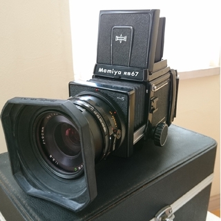 マミヤ(USTMamiya)のマミヤ Mamiya RB67 PRO S レンズ・使用説明書等付セット(フィルムカメラ)