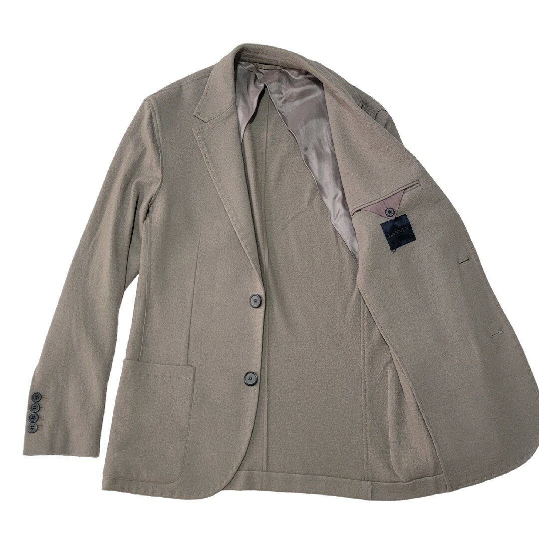 美品】LANVIN カットオフジャージージャケット ルカ・オッセンドライバー-