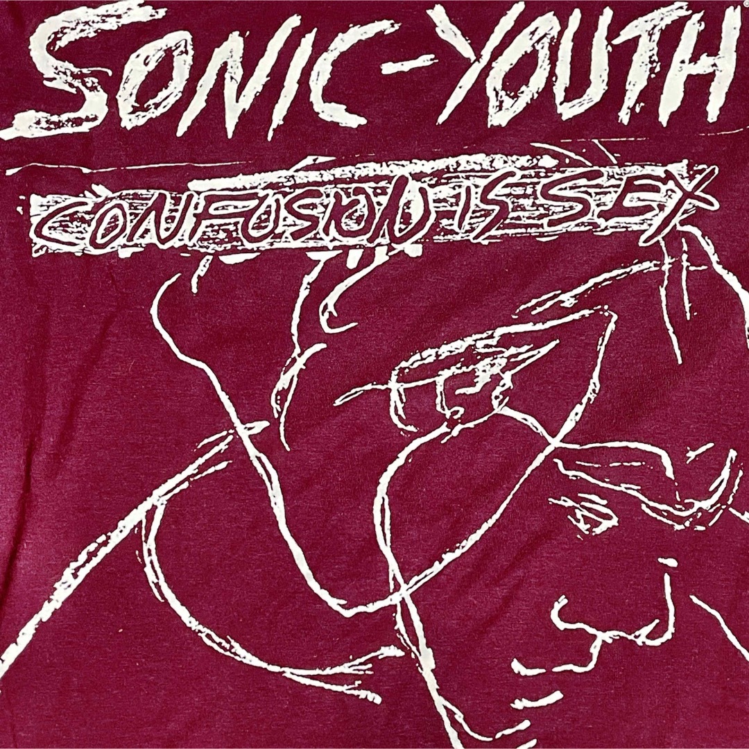 ソニックユース CONFUSION IS SEX Tシャツ エンタメ/ホビーのタレントグッズ(ミュージシャン)の商品写真