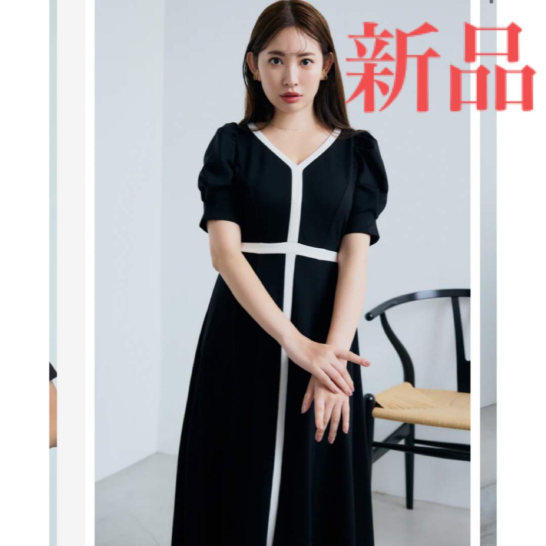 Her lip to - herlipto Puff Sleeve Jersey Dress 新品の通販 by ...