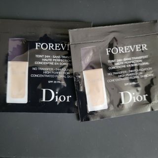 ディオール(Dior)のディオール ノベルティ サンプル フォーエヴァー マット 1N(ノベルティグッズ)