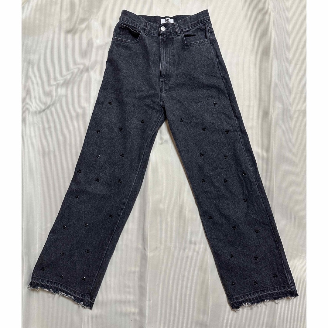 MTOR ムウトアール BIJOU STRAIGHT DENIM 36 スミクロ