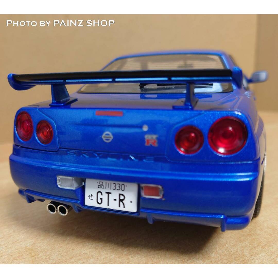 1/18 日産 スカイライン R34 GT-R ニスモホイールVer ソリド製