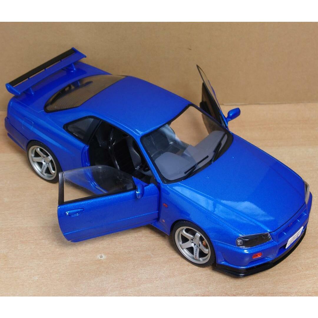 1/18 日産 スカイライン R34 GT-R ニスモホイールVer ソリド製