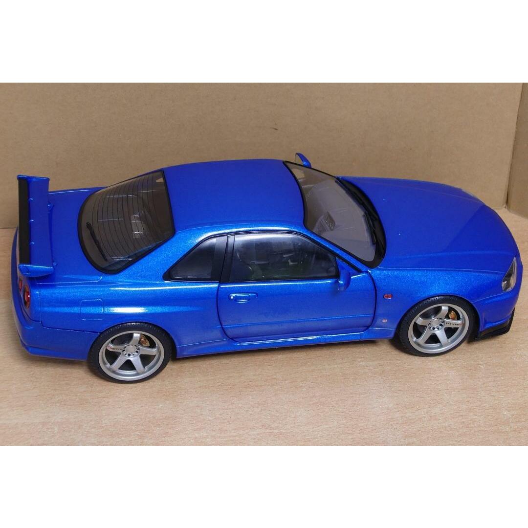 1/18 日産 スカイライン R34 GT-R ニスモホイールVer ソリド製