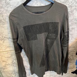 ディーゼル(DIESEL)のDIESEL ディーゼル 長袖Tシャツ ロンティ Tee ロゴ プリント(Tシャツ/カットソー(七分/長袖))