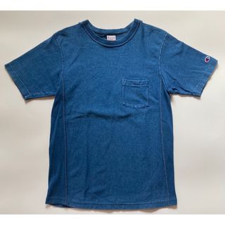 チャンピオン(Champion)のChampion リバースウィーブ  半袖Tシャツ L インディゴブルー (Tシャツ/カットソー(半袖/袖なし))