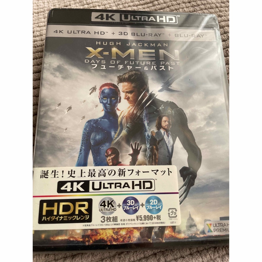 X-MEN：フューチャー＆パスト＜4K　ULTRA　HD＋3D＋2Dブルーレイ＞